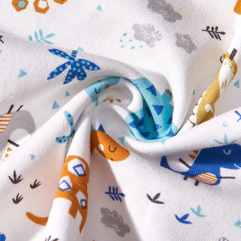 Bubble bear Baby Swaddle Blankets for Baby Boy Girl 0-3 Months,Hypoallergenic Skin-Friendly Swaddle,Cute Little Soccer Ball, Dinosaur, Adjustable Newborn Sleep Sack, 3 Pack - Image 5